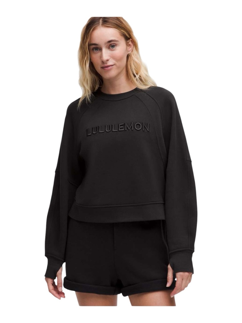 Lululemon Scuba Oversized Pull over Wordmark